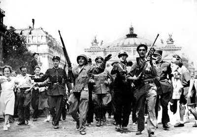 パリ解放、1944年8月25日 作： Unbekannt