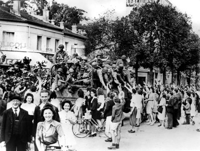 1944年8月のパリ解放 作： Unbekannt