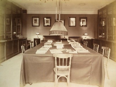 図書館、文学と芸術の協会の家、ロシア、1910年代 作： Unbekannt