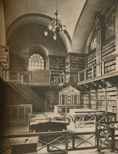 セントポールズ図書館、西部トランセプト、c1935。 作： Unbekannt