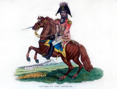 ジョン・ムーア卿中将1761-1809、1815 作： Unbekannt