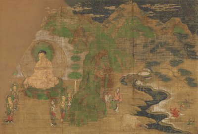 仏陀の生涯：悪魔の征服、15世紀初頭。 作： Unbekannt