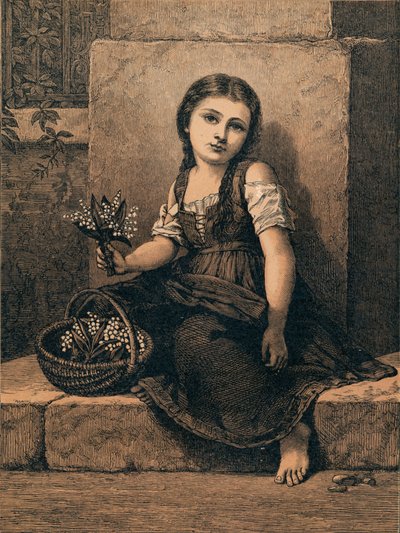 谷のユリ、1873年。 作： Unbekannt