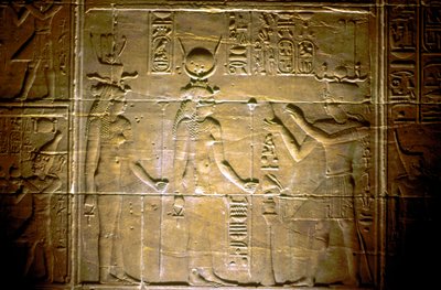 フィラエ神殿、古代エジプトの石灰岩の救済 作： Unbekannt