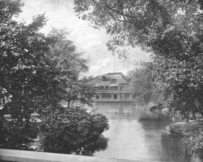 リンカーンパーク、シカゴ、イリノイ、米国、c1900。 作： Unbekannt