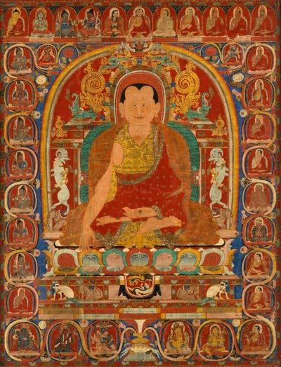 修道院長の系統の肖像画、ca。 1350。 作： Unbekannt