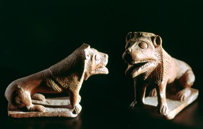 ライオンズ、紀元前3世紀のチュニジア、ケルコワン出身 作： Unbekannt