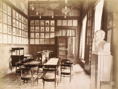 文芸室、文学芸術協会、ロシア、1900年代 作： Unbekannt
