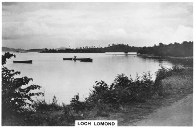 ローモンド湖、スコットランド、1937 作： Unbekannt