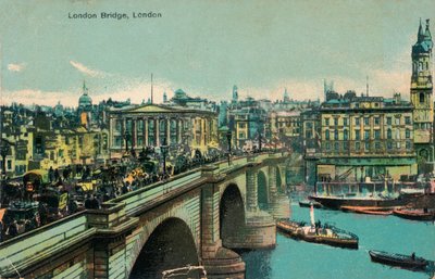 ロンドンブリッジ、ロンドン、c1910、c1900-1930 作： Unbekannt