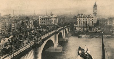 ロンドン橋、c1906 作： Unbekannt