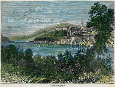 ロンドンデリー、アルスター、アイルランド、c1880 作： Unbekannt