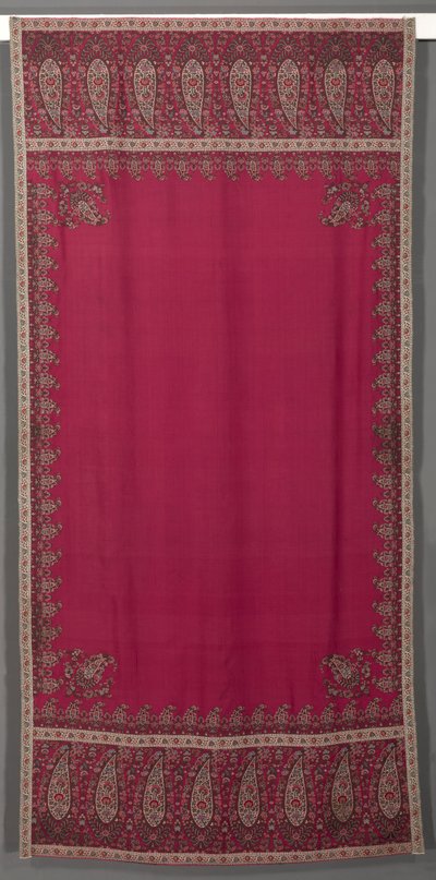 ロングショール、c。 1825年。 作： Unbekannt