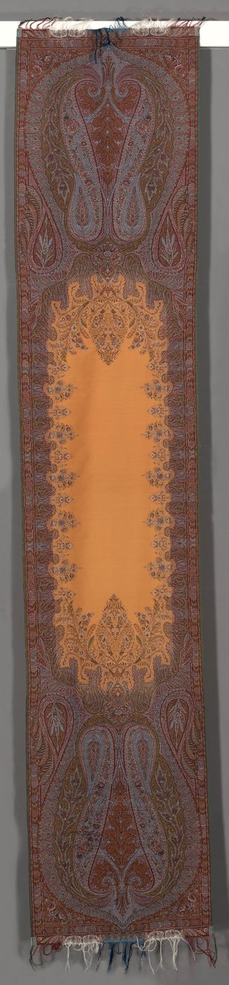 ボテスとオレンジセンターのロングストール、1850年〜1855年。 作： Unbekannt