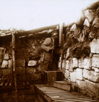 展望台、シャンパーニュ、フランス、c1914-c1918 作： Unbekannt