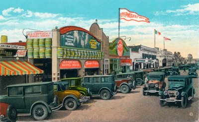 メインストリートで北を見る、c1939 作： Unbekannt