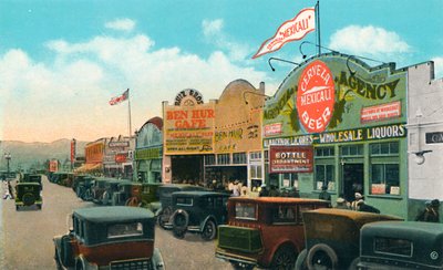 メインストリートで南を見る、c1939 作： Unbekannt