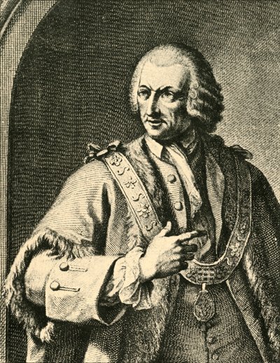 ベックフォード市長、1709〜1770年、c1771、1925年。 作： Unbekannt