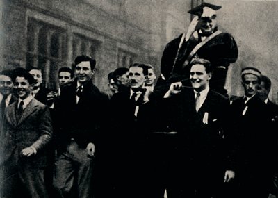 エジンバラ大学の学長、1929年、1945年。 作： Unbekannt