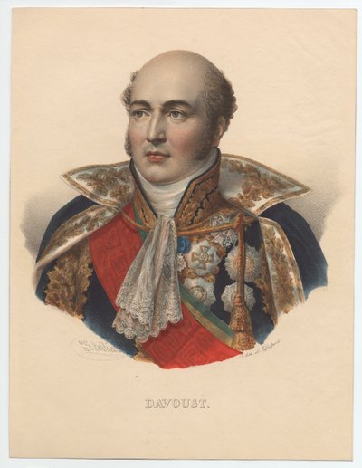 Louis-Nicolas Davout 1770-1823、フランス元帥、1835年 作： Unbekannt