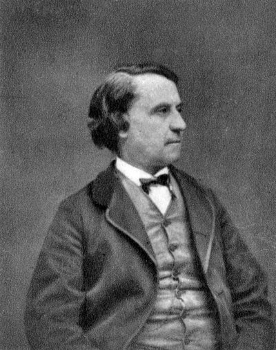 フランスの政治家であり歴史家であるルイブラン、1870年 作： Unbekannt
