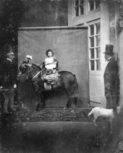 ルイ・ナポレオン、インペリアル王子、ポニー、c1860-1863 作： Unbekannt