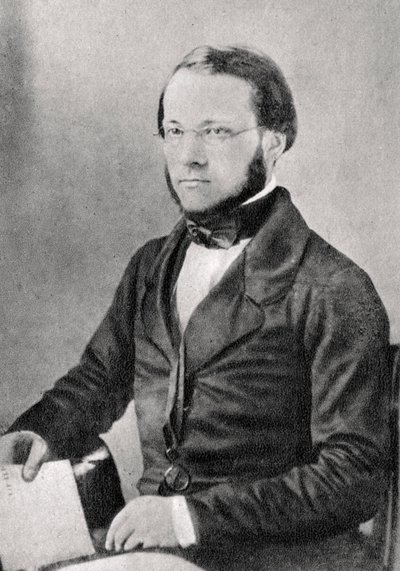 フランスの化学者および微生物学者、ルイスパスツール、1852年 作： Unbekannt