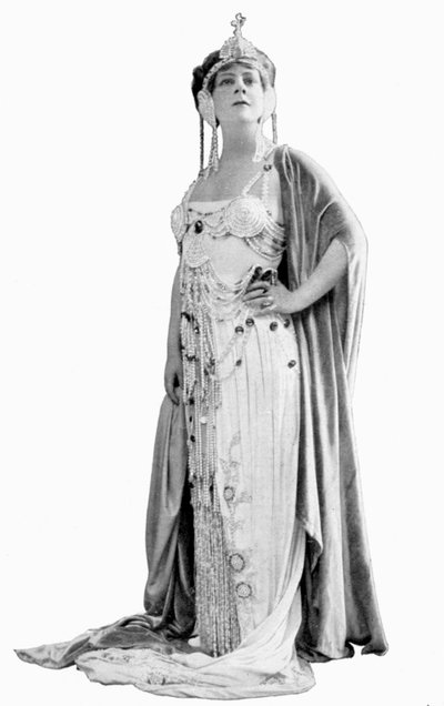 Louise Edvina 1880-1940、カナダのソプラノ、c1911 作： Unbekannt
