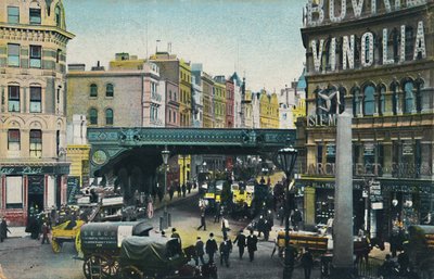 ルートゲートヒル、ロンドン、1904年。 作： Unbekannt