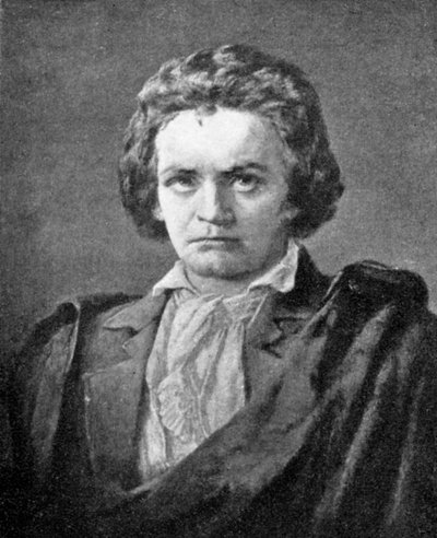 ルートヴィヒファンベートーベン、1770年-1827年、ドイツの作曲家、1909年 作： Unbekannt