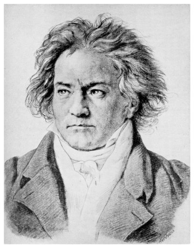 ルートヴィヒ・フォン・ベートーヴェン、ドイツの作曲家、c1818-1822 1956 作： Unbekannt