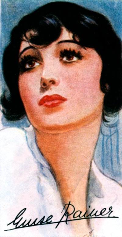 ルイーズライナー、1910年、アカデミー賞を2回受賞した映画女優、20世紀 作： Unbekannt