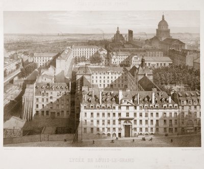 リセドルイルグラン、パリ、1867年 作： Unbekannt