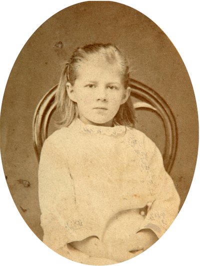 リュボフ・ドストエフスカヤ、作家フョードル・ドストエフスキーの娘、1870年代 作： Unbekannt
