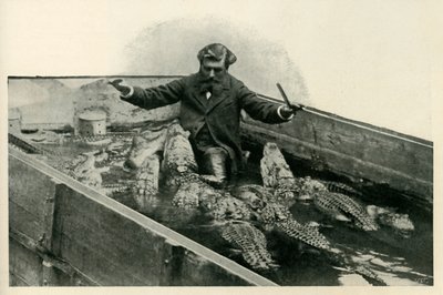 M.パーネレットと彼のペット、1902年。 作： Unbekannt
