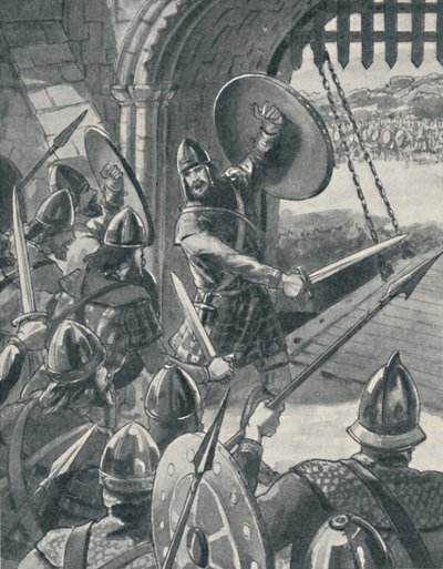 マクベスは犬のような戦士、c1934 作： Unbekannt