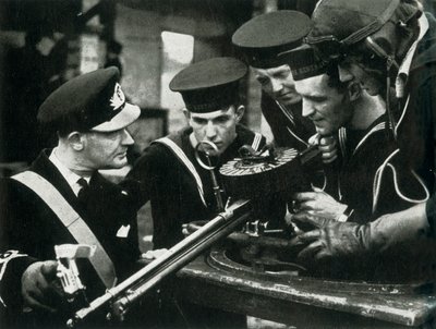 機関銃指導、艦隊エアアーム、c1943。 作： Unbekannt