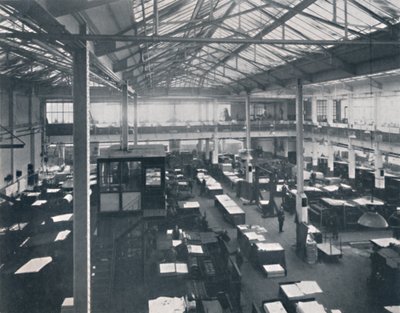 機械ホール、1916 作： Unbekannt