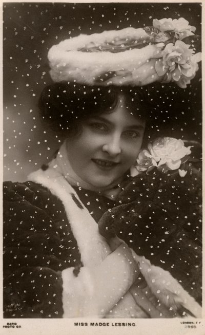 マッジレッシング、ドイツの女優、c1906 作： Unbekannt
