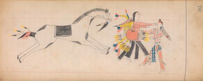 Maffet Ledger: Drawing, ca. 1874-81. 作： Unbekannt