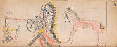 マフェット・レジャー: Drawing, ca. 1874-81。 作： Unbekannt