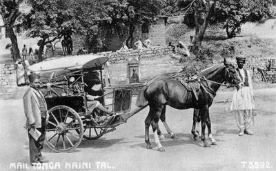 郵便トンガ、ナイニタール、インド、1917 作： Unbekannt