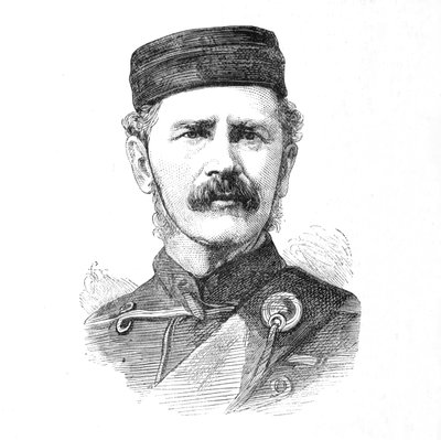 少将E.ニューディゲート、CB、c1880 作： Unbekannt