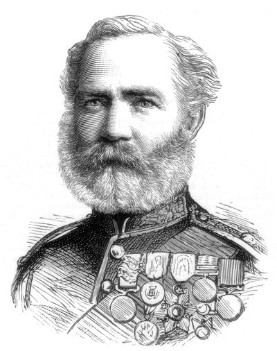 ジョンマクブレイン少佐、1885年 作： Unbekannt
