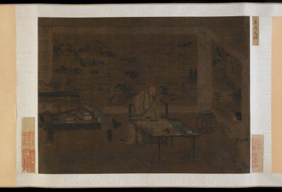 耳掃除をする男性、1368～1644年。 作： Unbekannt