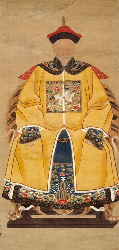 六等官吏の服を着た男、19世紀 作： Unbekannt