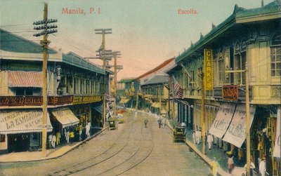 マニラ、PIエスコルタ、c1912 作： Unbekannt