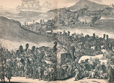 メッカへ向かう途中のマンサムーサ、1670年、1903年 作： Unbekannt