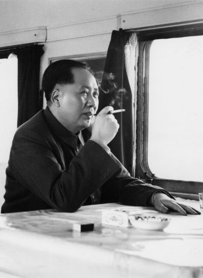 毛沢東、中国共産主義革命家およびリーダー、c1950年代 作： Unbekannt