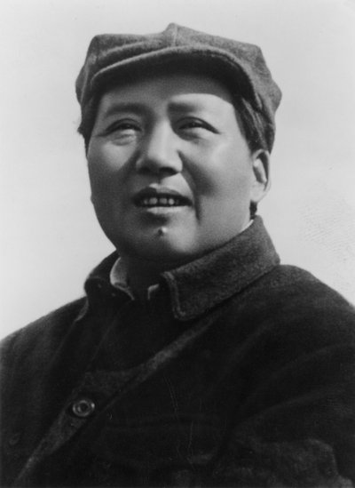 毛沢東、中国共産主義革命家およびリーダー、c1950年代 作： Unbekannt